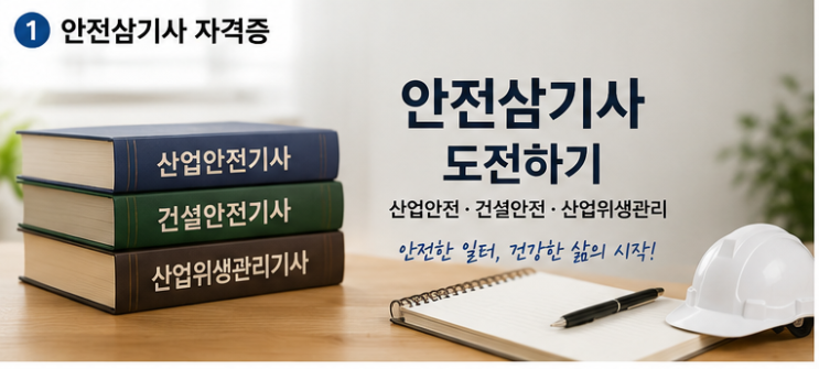 산업안전·건설안전·산업위생관리기사, 어떤 순서로 준비할까? 대표 이미지